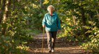 walking promotes aging independence