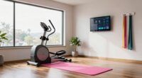 women focused smart gym features