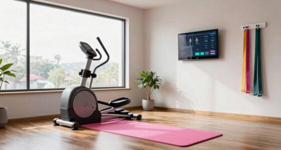 women focused smart gym features