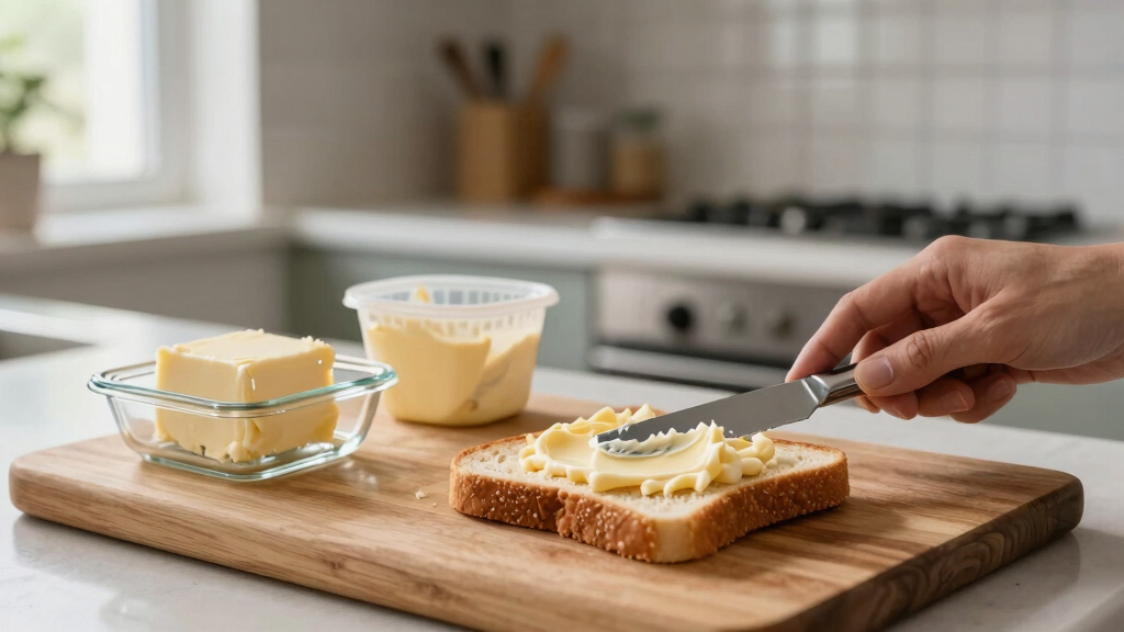 Butter and margarine look similar but their chemistry changes everything