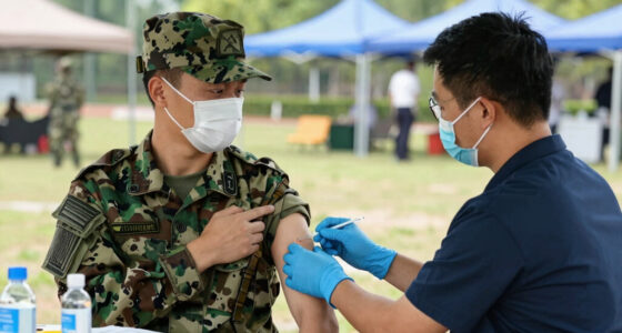 Pentagon restores mandatory flu shots for all recruits as boot camp outbreak sickens nearly 300