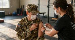 US military requires flu vaccine for some after outbreak in Texas training center
